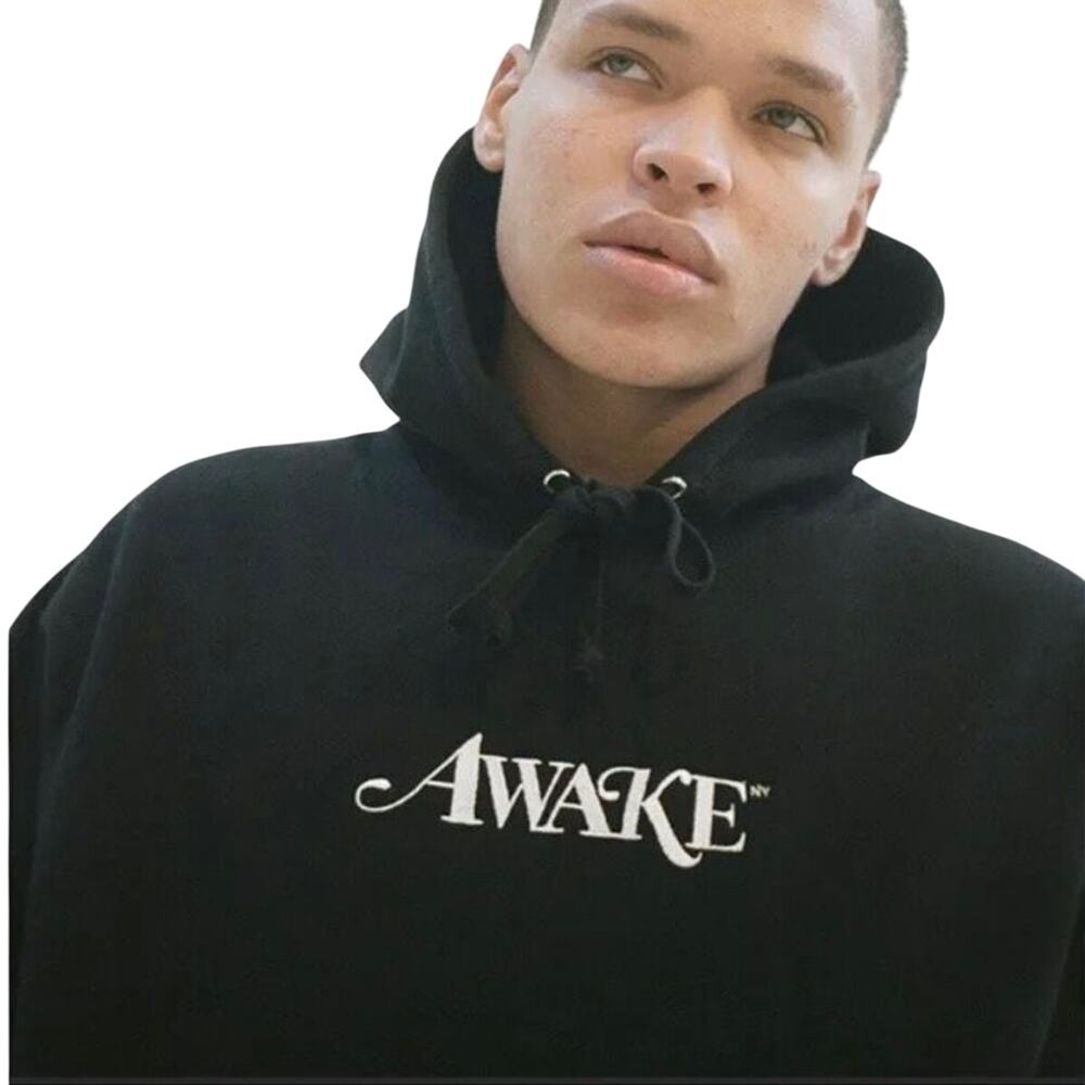 AWAKE NY Embroidered Logo Hoodie, Unisex Size Large, New with Tag